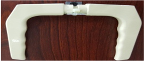 Beige Aluminium Door Handle