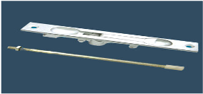 Aluminium Flush Tower Bolt