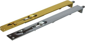Aluminium Flush Tower Bolt with Clip